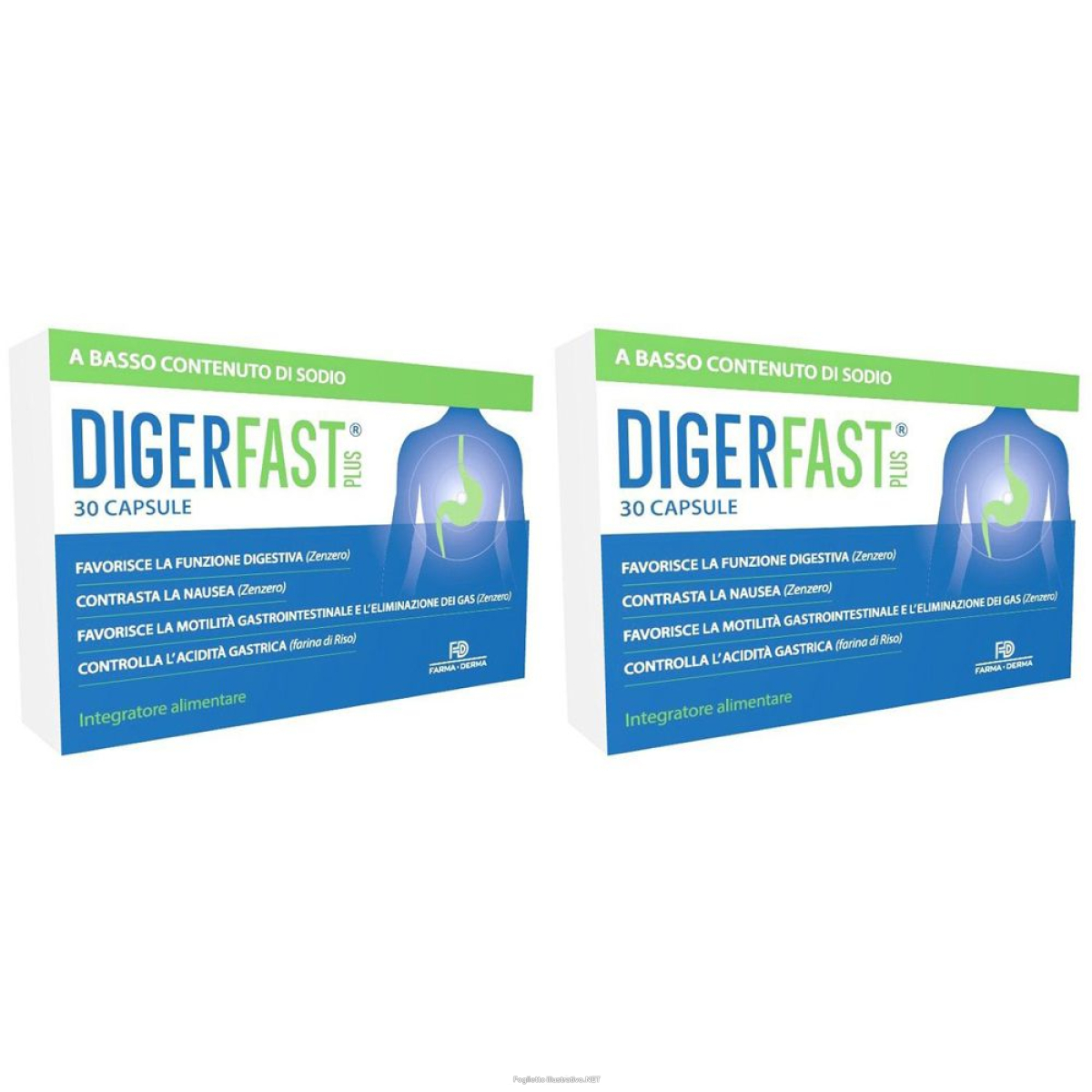Compra Online digerfast plus 30 capsule set da 2 2x17,88 g e Trova il miglior prezzo