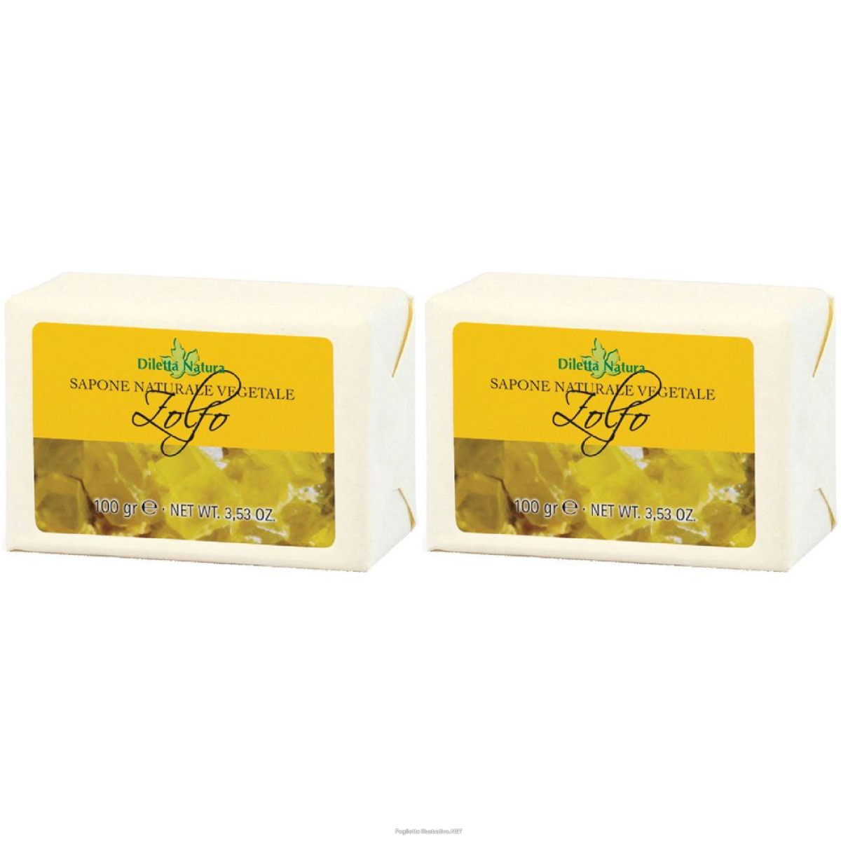 Compra Online diletta n sapone allo zolfo 100 g set da 2 2x100 g e Trova il miglior prezzo