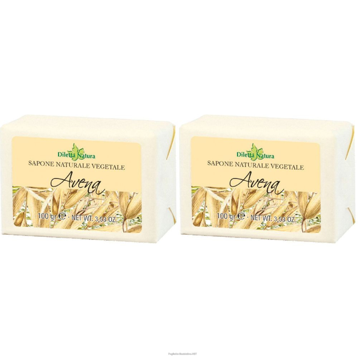 Compra Online diletta n sapone avena 100 g set da 2 2x100 g e Trova il miglior prezzo