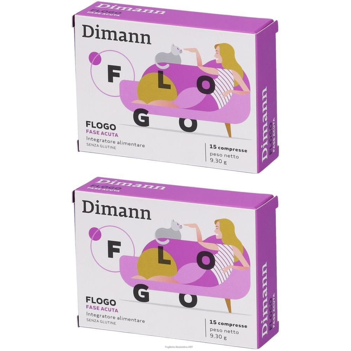 Compra Online dimann flogo compresse 2x15 pz e Trova il miglior prezzo