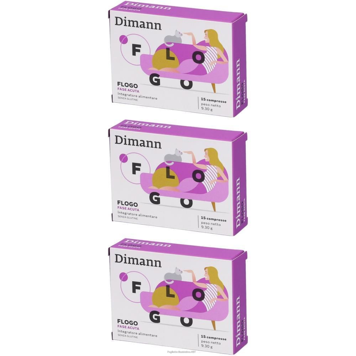 Compra Online dimann flogo compresse 3x15 pz e Trova il miglior prezzo