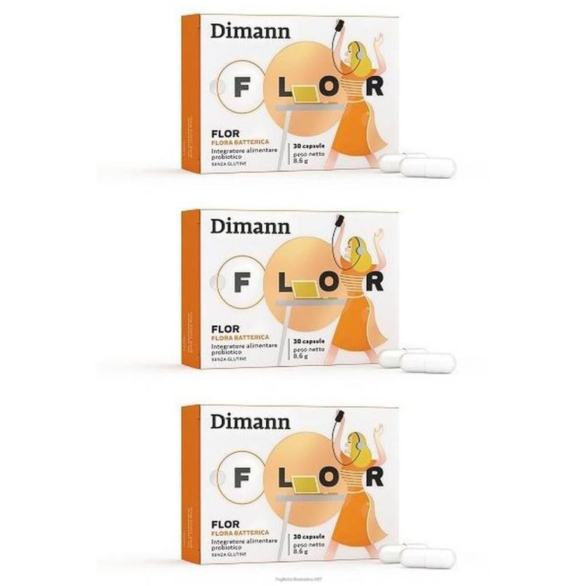 Compra Online dimann flor 30 capsule 3x30 pz e Trova il miglior prezzo