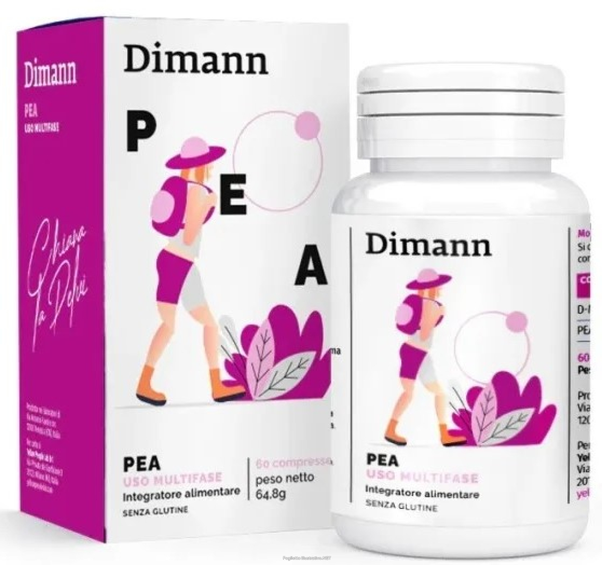 Compra Online dimman pea integratore per il benessere delle vie urinarie 60 compresse e Trova il miglior prezzo