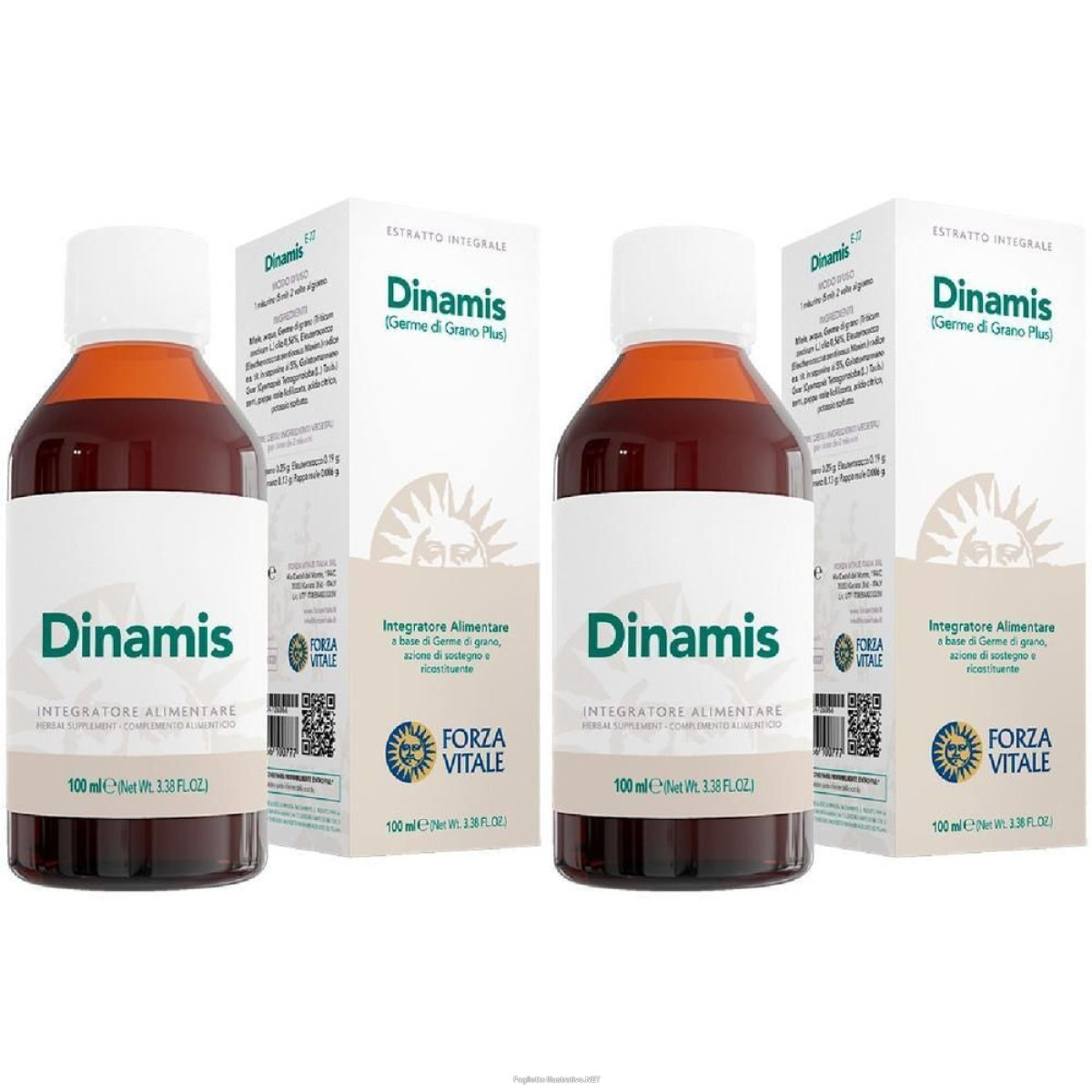 Compra Online Dinamis Germe Grano-Plus 100 ml 2x100 ml Soluzione Orale e Trova il miglior prezzo