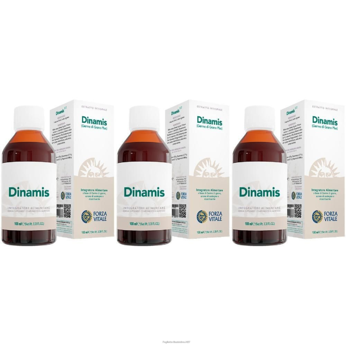 Compra Online Dinamis Germe Grano-Plus 100 ml 3x100 ml Soluzione Orale e Trova il miglior prezzo