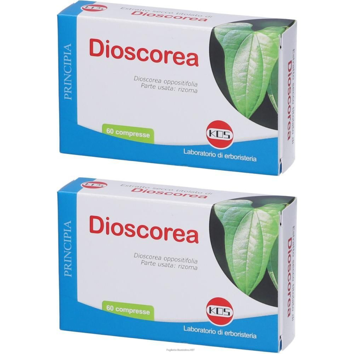 Compra Online dioscorea estratto secco 60 compresse 2x30 g e Trova il miglior prezzo