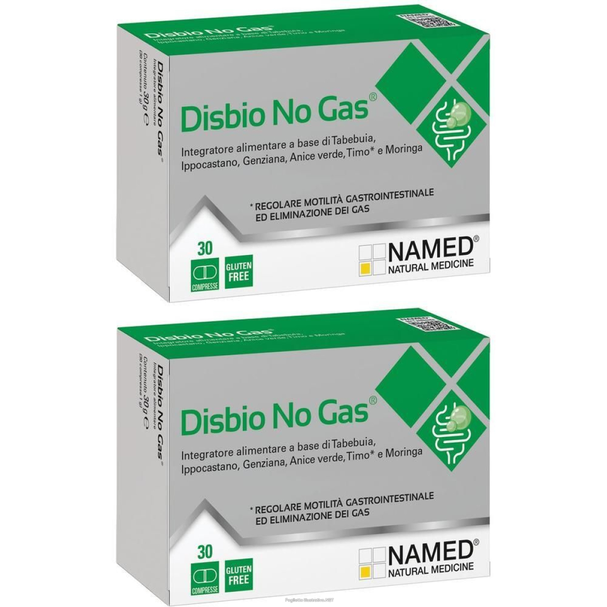 Compra Online disbio no gas compresse 2x30 g e Trova il miglior prezzo