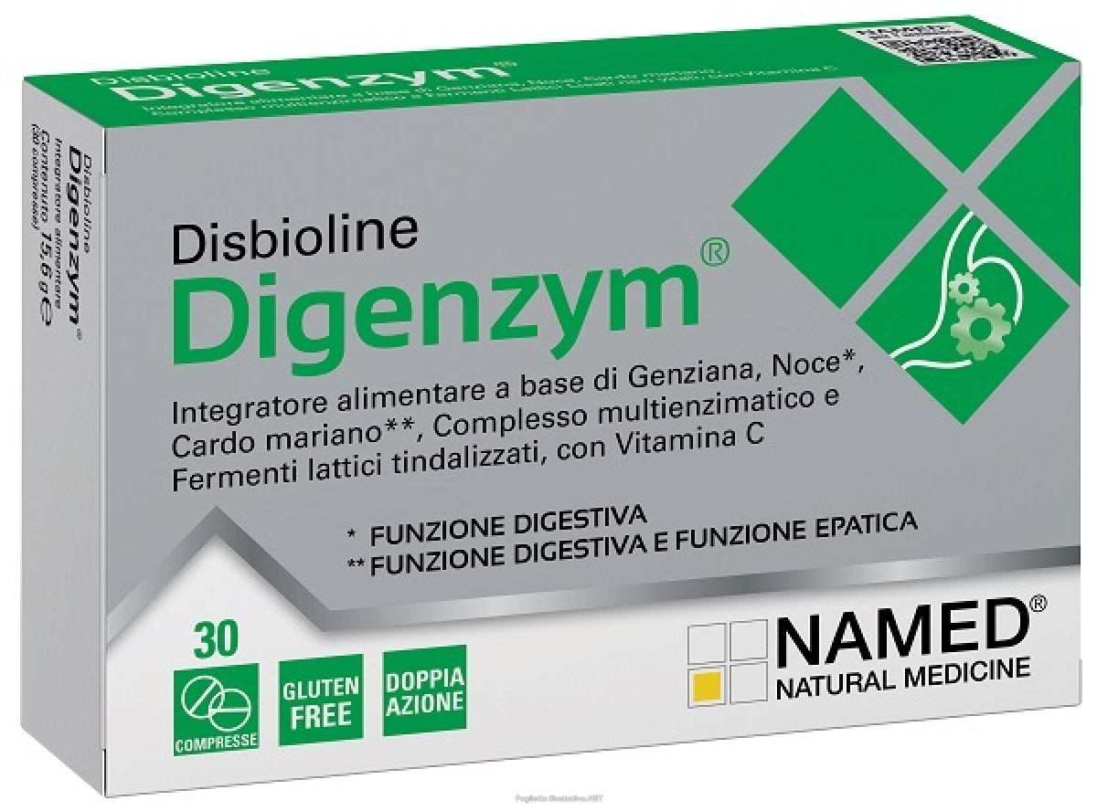 Compra Online disbioline digenzym ab 30 compresse e Trova il miglior prezzo