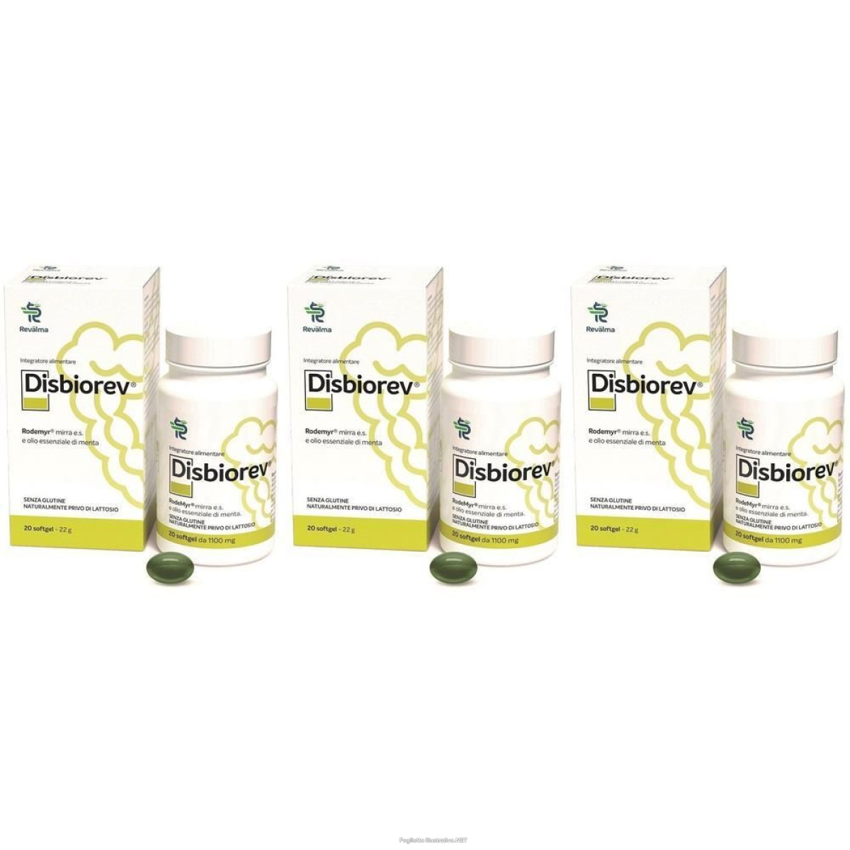 Compra Online disbiorev capsule softgel 3x22 g e Trova il miglior prezzo
