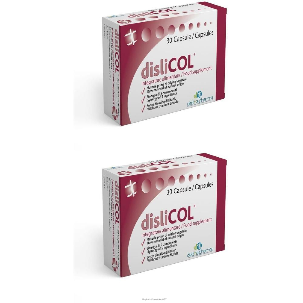 Compra Online dislicol 30 capsule con policosanoli, riso rosso fermentato, resveratr e Trova il miglior prezzo