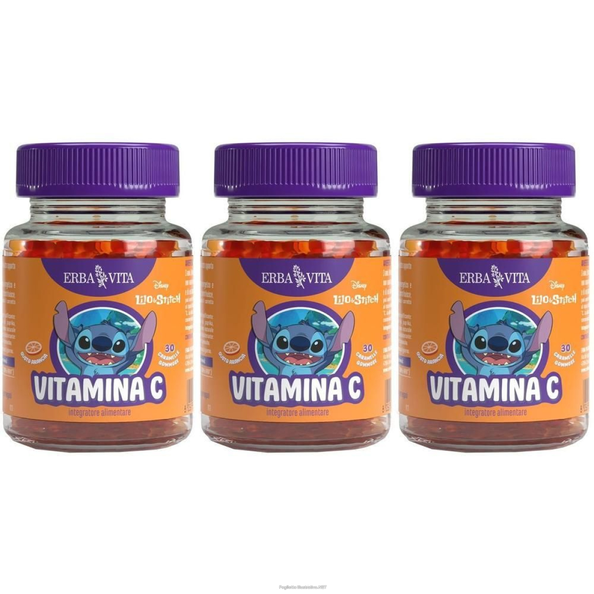 Compra Online disney vitamina c 30 gommose 3x75 g caramelle e Trova il miglior prezzo
