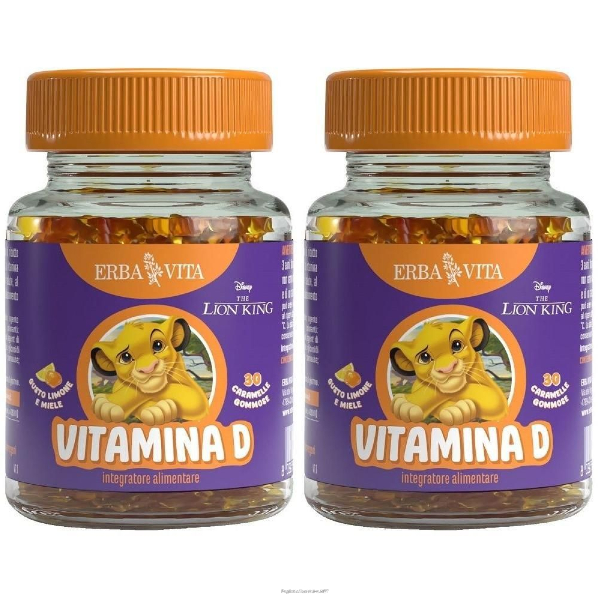 Compra Online disney vitamina d 30 gommose 2x60 g caramelle e Trova il miglior prezzo
