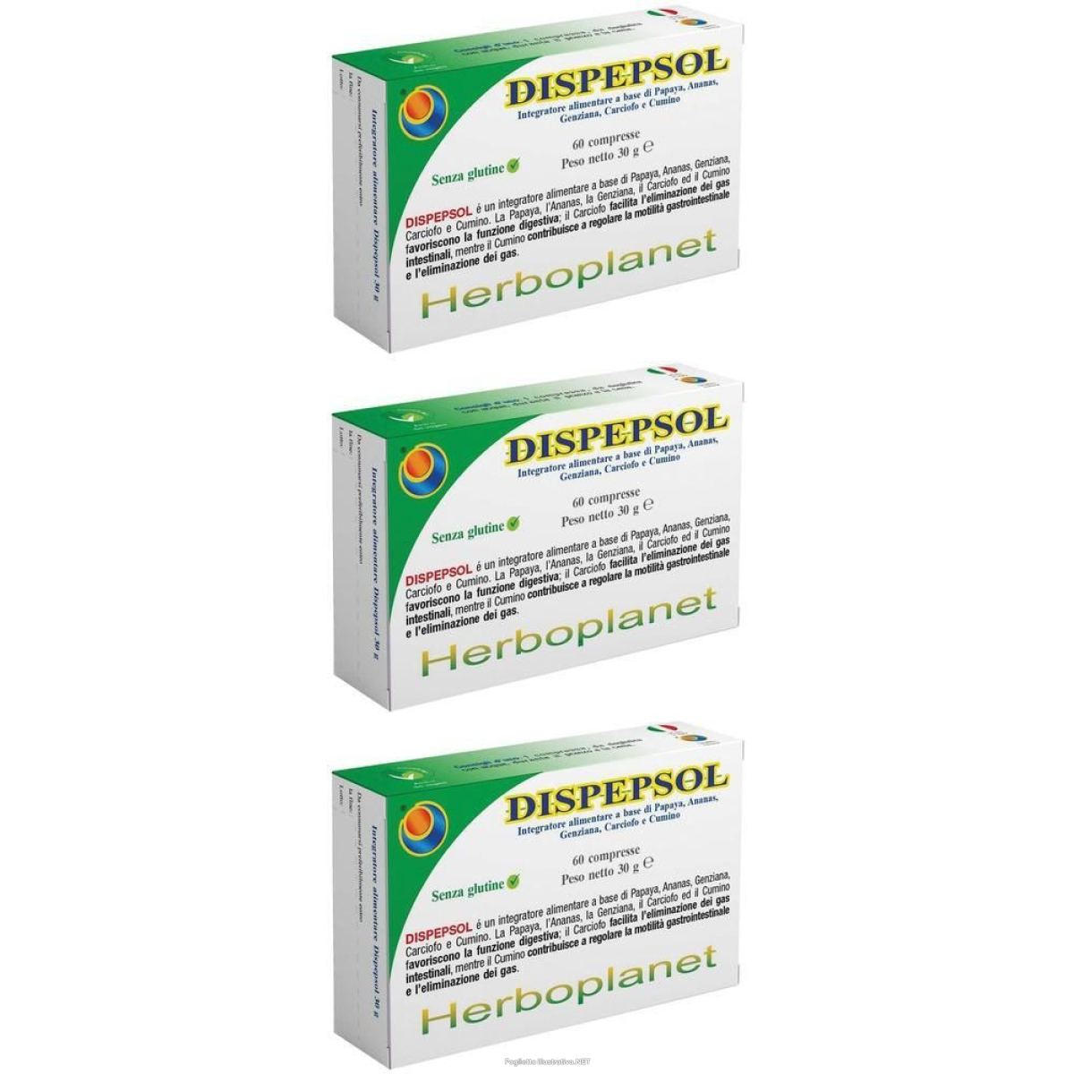 Compra Online dispepsol compresse 3x30 g e Trova il miglior prezzo