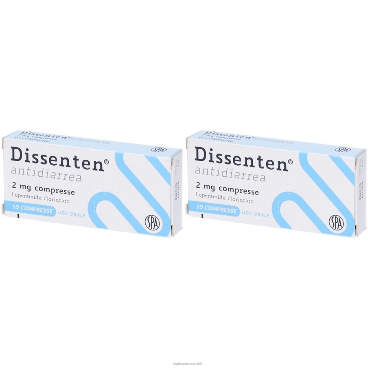 Compra Online dissenten® antidiarrea 2 mg compresse set da 2x10 pz e Trova il miglior prezzo