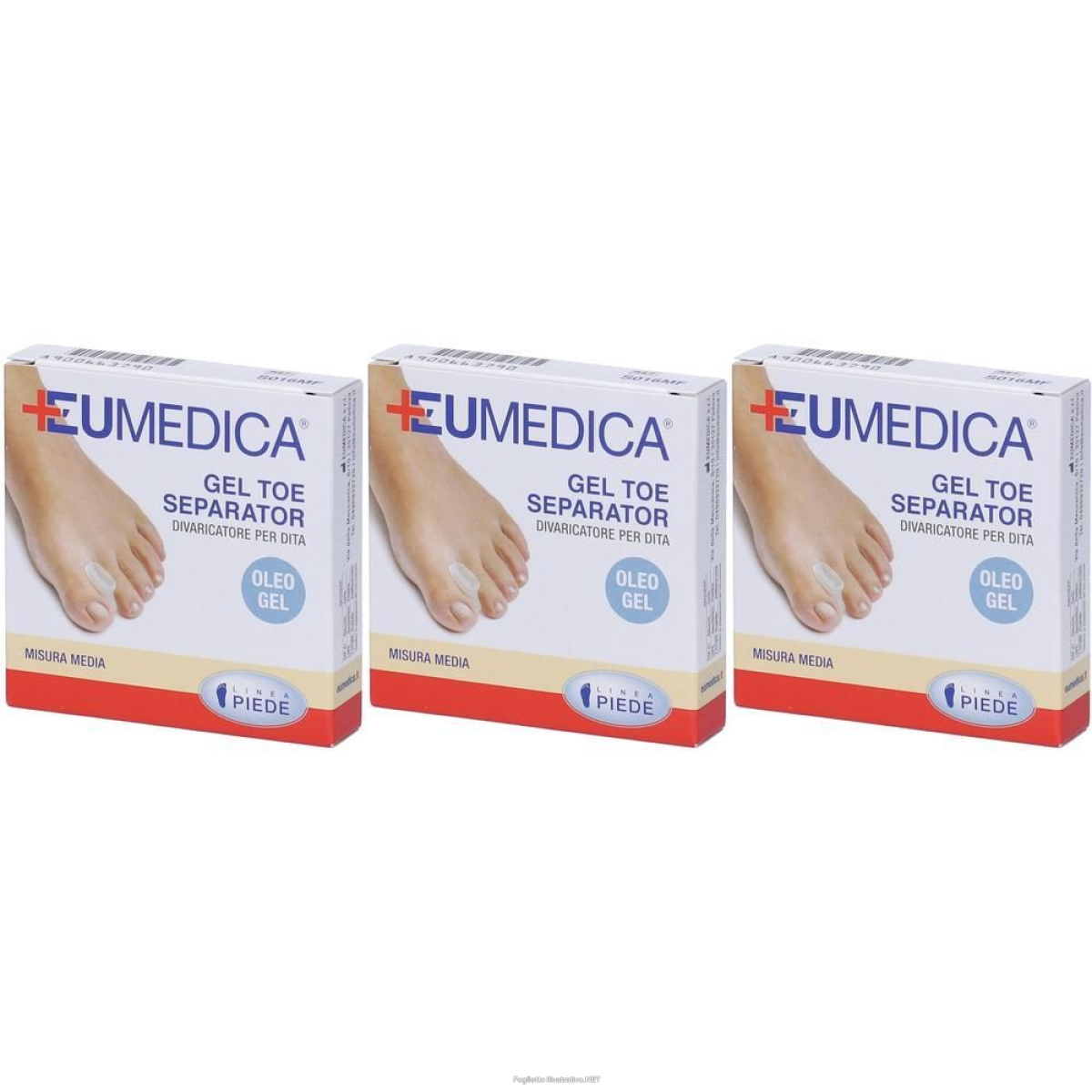 Compra Online divaricatore per dita dei piedi gel toe separator m 3x1 st e Trova il miglior prezzo