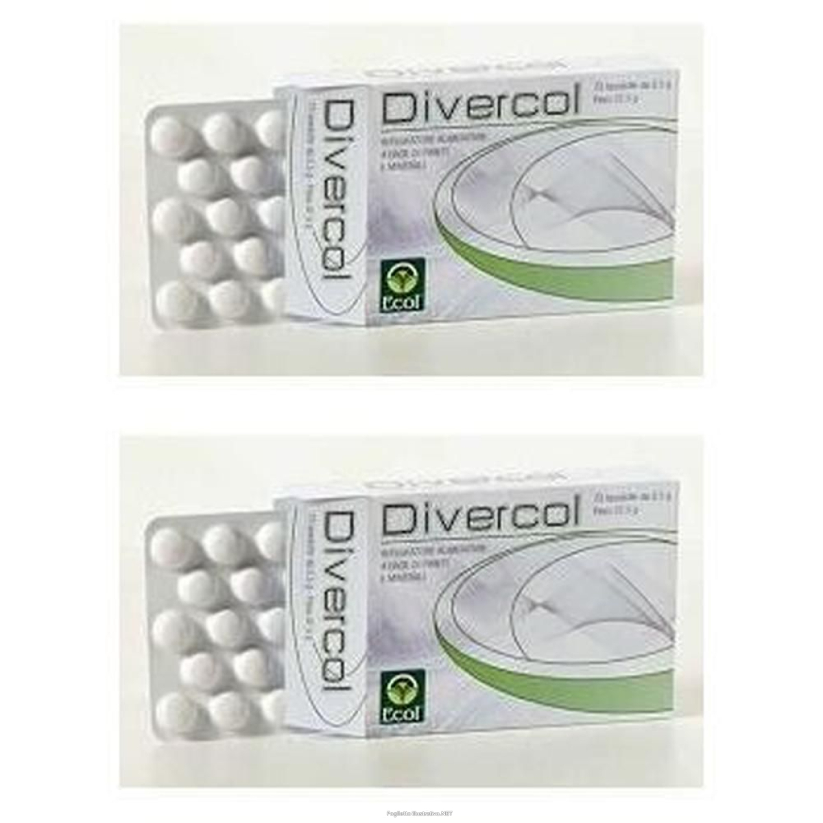 Compra Online Divercol 75 Tavolette da 500 mg 2x75 Pezzi Compresse e Trova il miglior prezzo