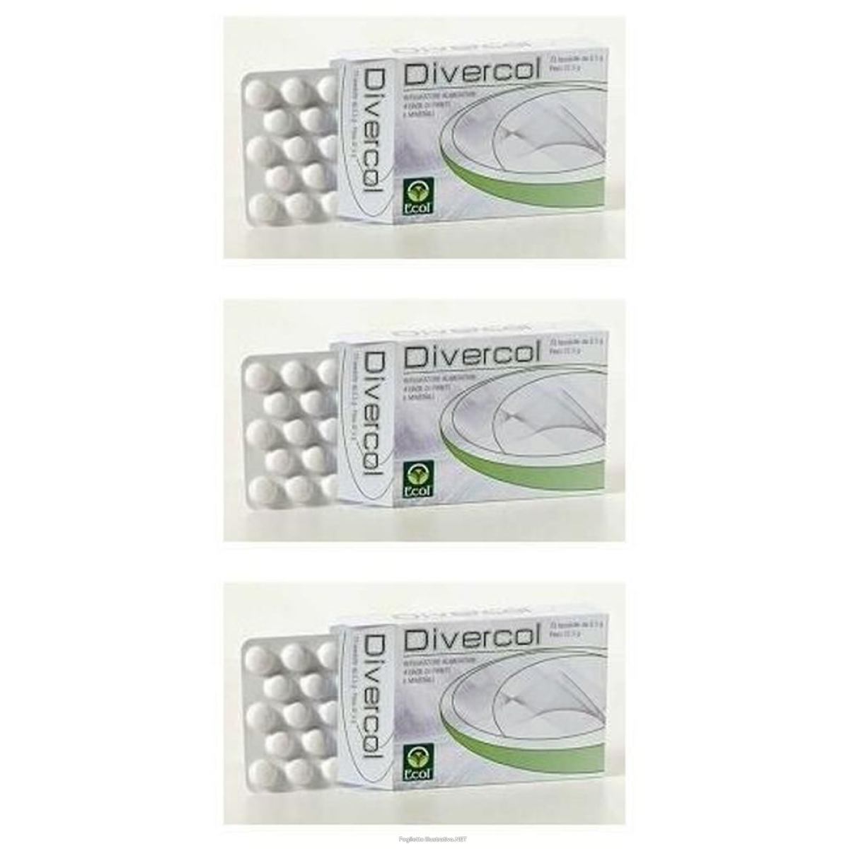 Compra Online Divercol 75 Tavolette da 500 mg 3x75 Pezzi Compresse e Trova il miglior prezzo