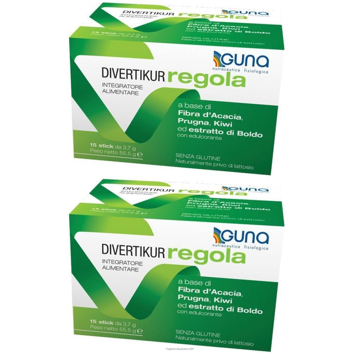 Compra Online divertikur regola 15 stick 2x55,5 g polvere per soluzione orale e Trova il miglior prezzo