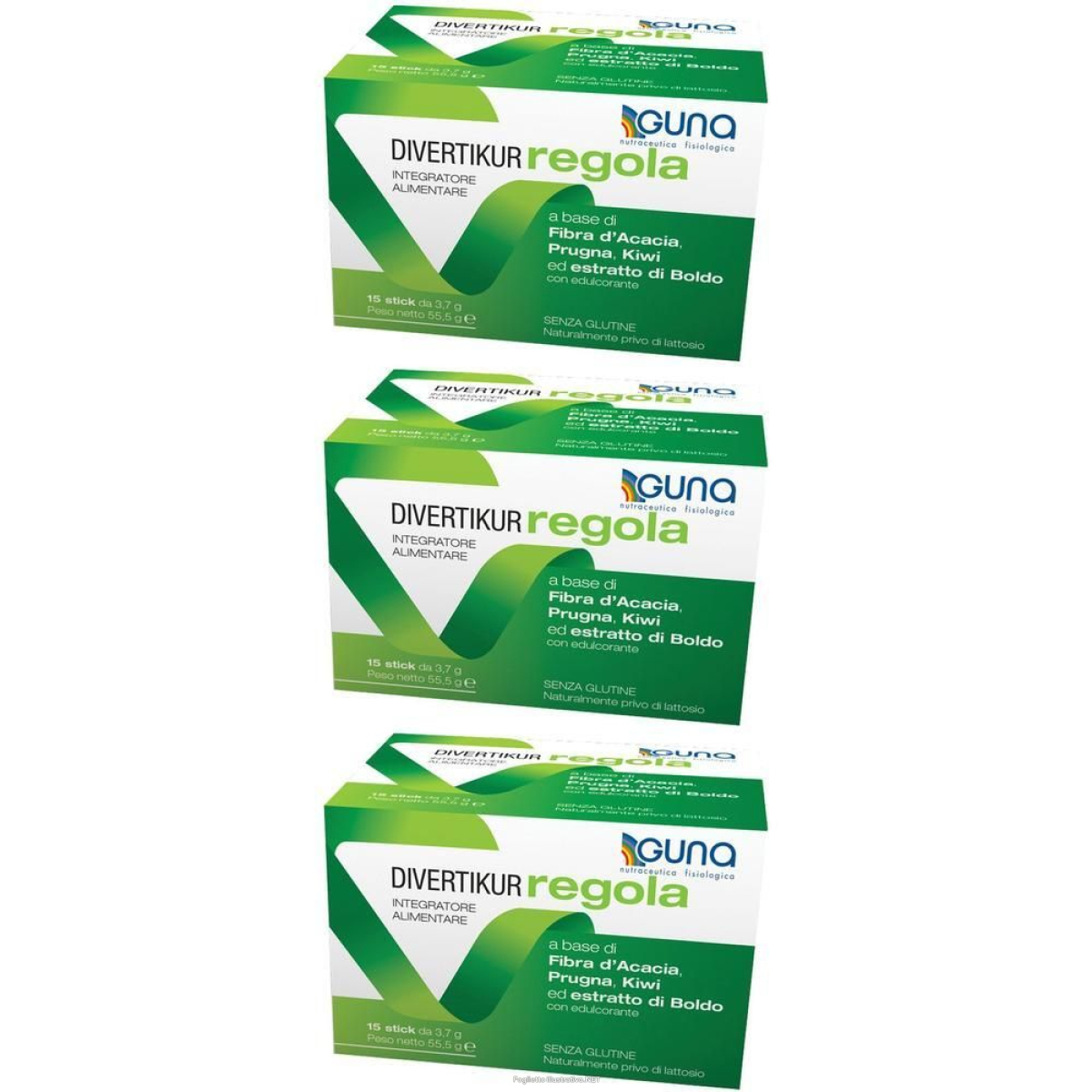 Compra Online divertikur regola 15 stick 3x55,5 g polvere per soluzione orale e Trova il miglior prezzo