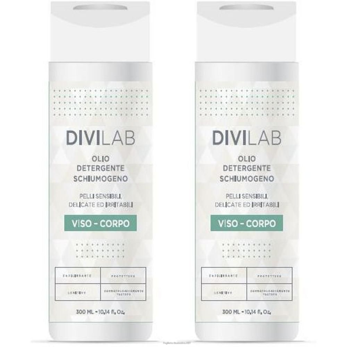 Compra Online divilab olio detergente schiumogeno 300 ml 2x300 ml e Trova il miglior prezzo