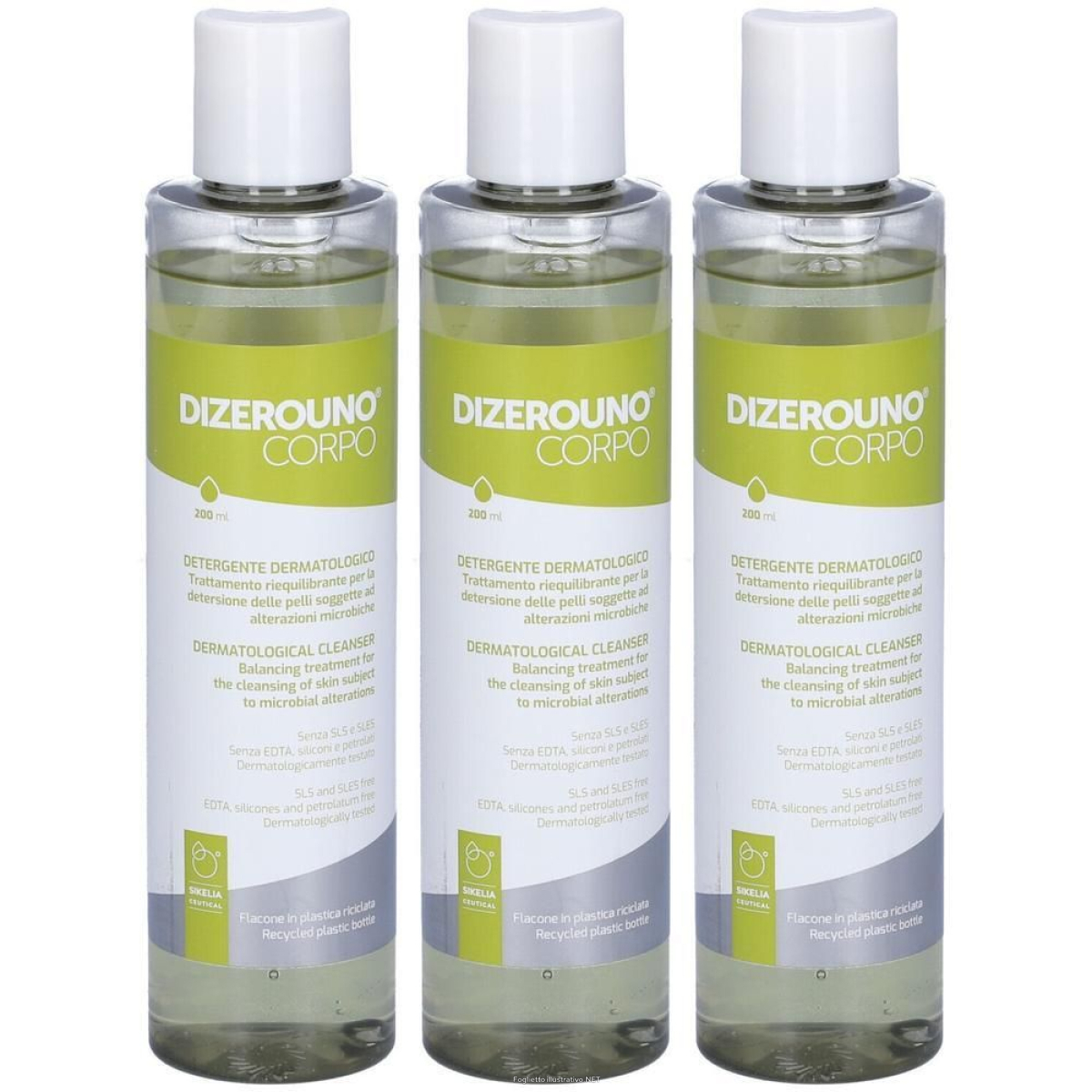 Compra Online dizerouno corpo 200 ml 3x200 ml e Trova il miglior prezzo