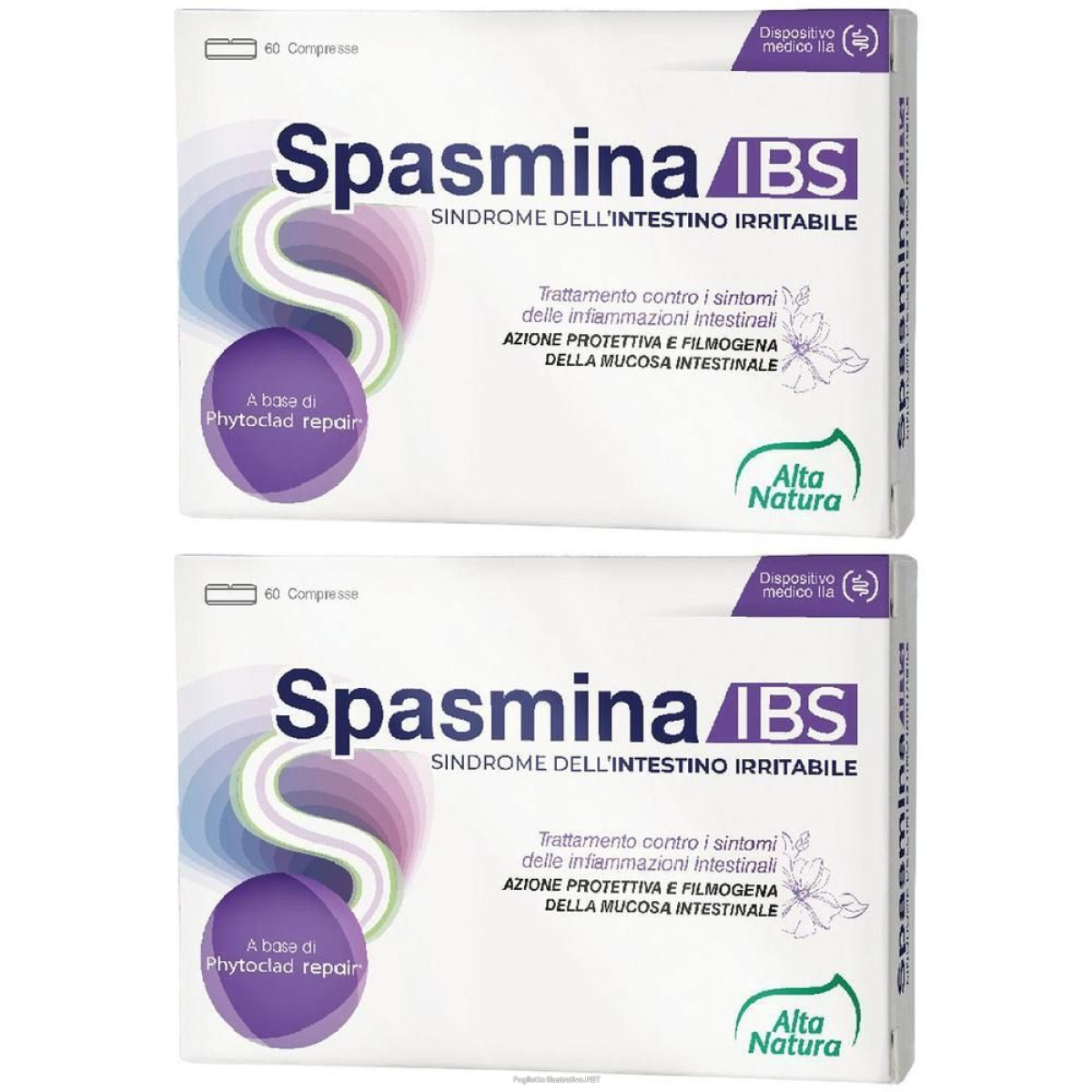 Compra Online dm spasmina ibs 60 compresse rivestite 2x60 pz rivestite con e Trova il miglior prezzo