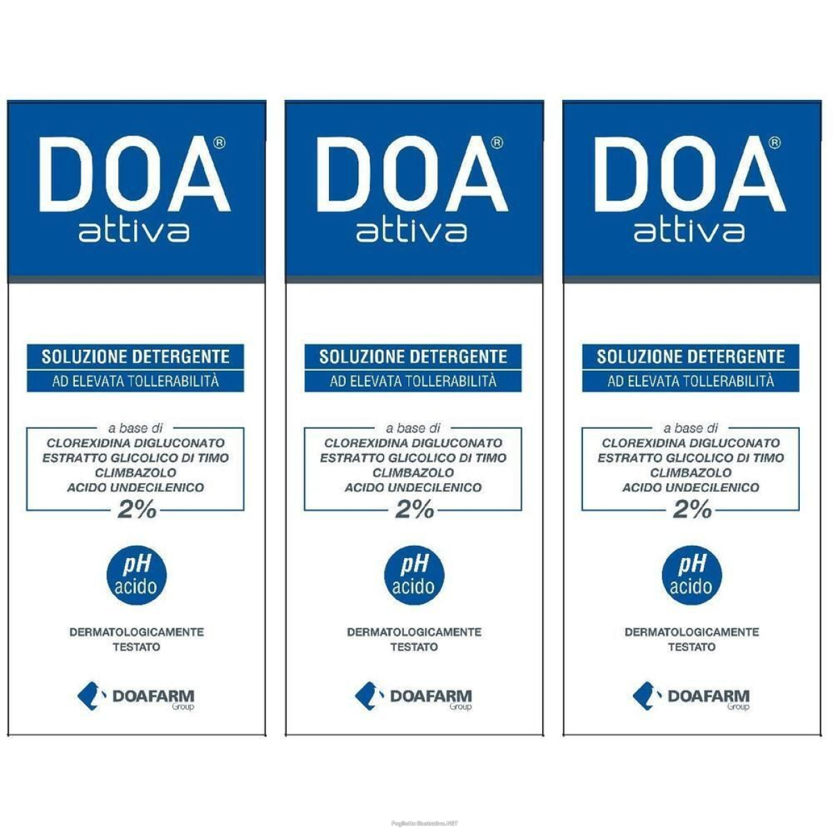 Compra Online doa attiva soluzione detergente 200 ml 3x200 ml e Trova il miglior prezzo