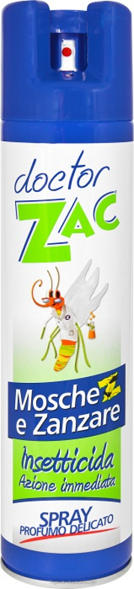Compra Online doctor zac, insetticida spray mosche e zanzare, 400 ml e Trova il miglior prezzo