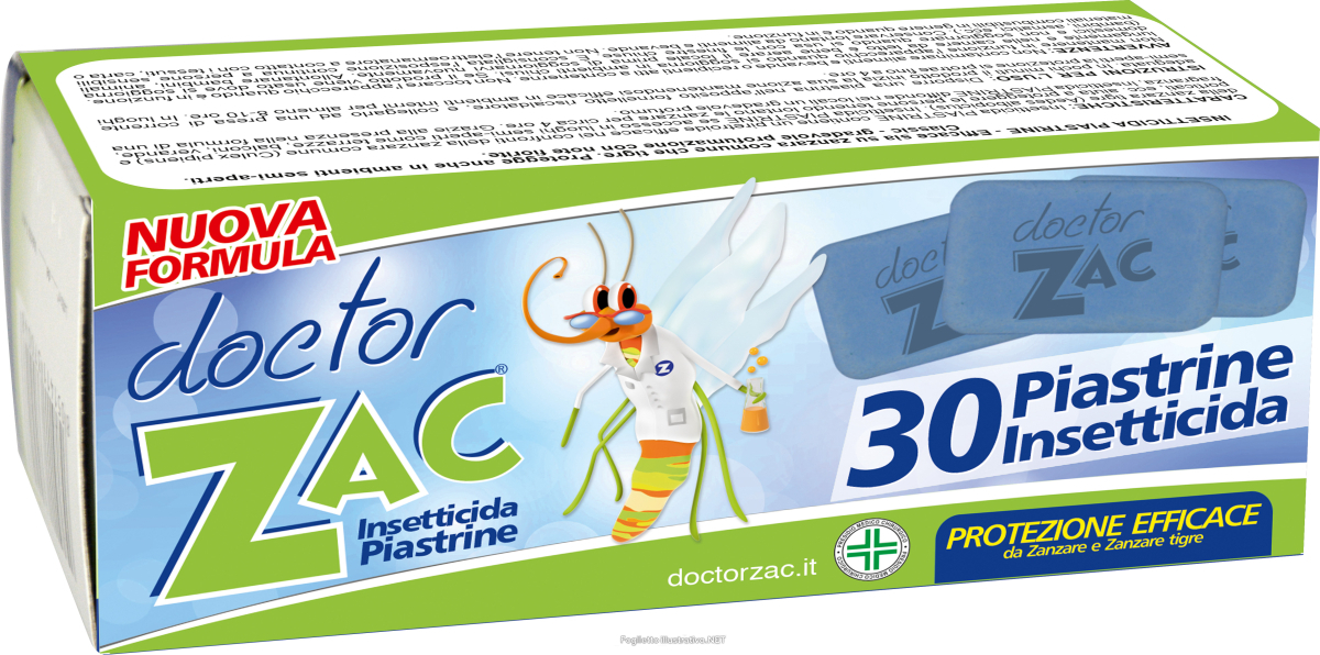 Compra Online doctor zac, piastrine insetticida, 30 pezzi e Trova il miglior prezzo