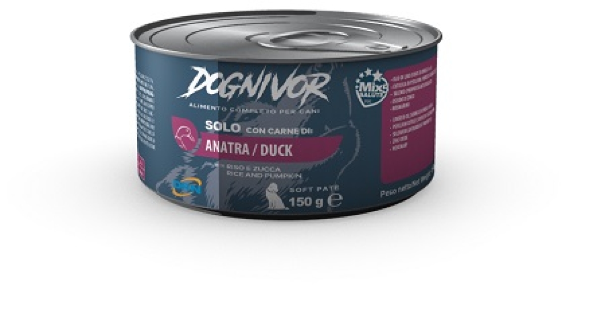 Compra Online Dognivor anatra riso e zucca - alimento umido completo per cani 150 gr e Trova il miglior prezzo