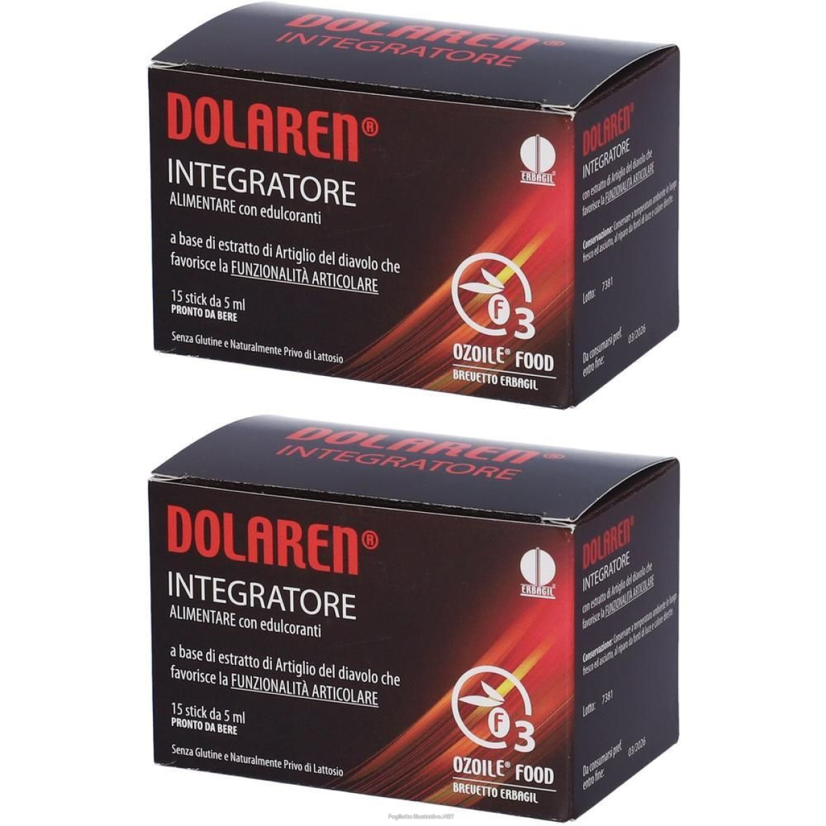 Compra Online Dolaren 15 Stick 2x75 ml Soluzione Orale e Trova il miglior prezzo