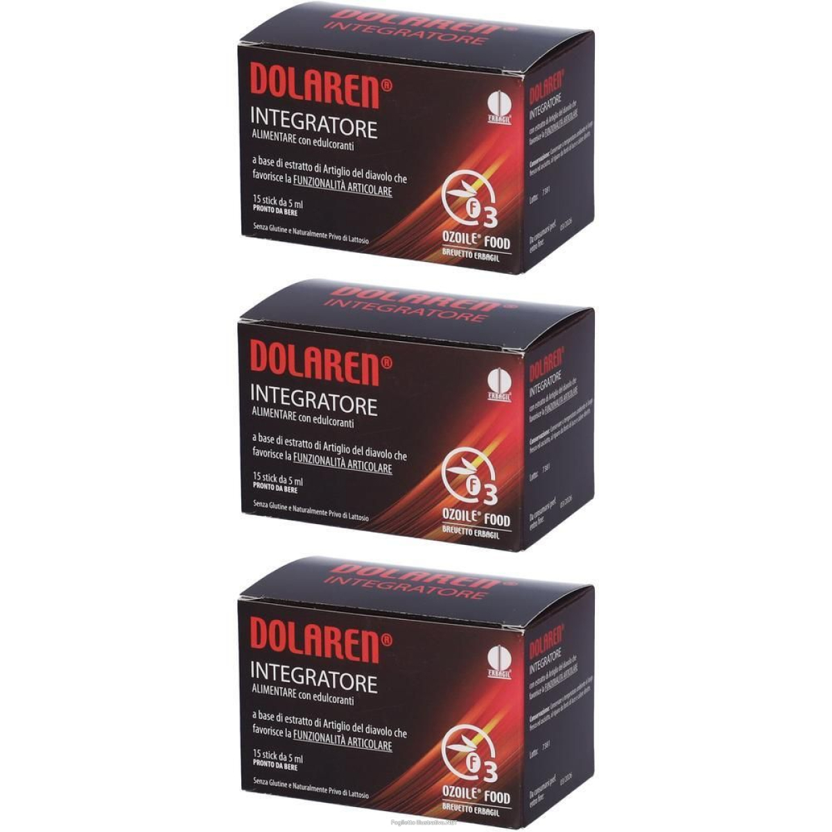 Compra Online Dolaren 15 Stick 3x75 ml Soluzione Orale e Trova il miglior prezzo