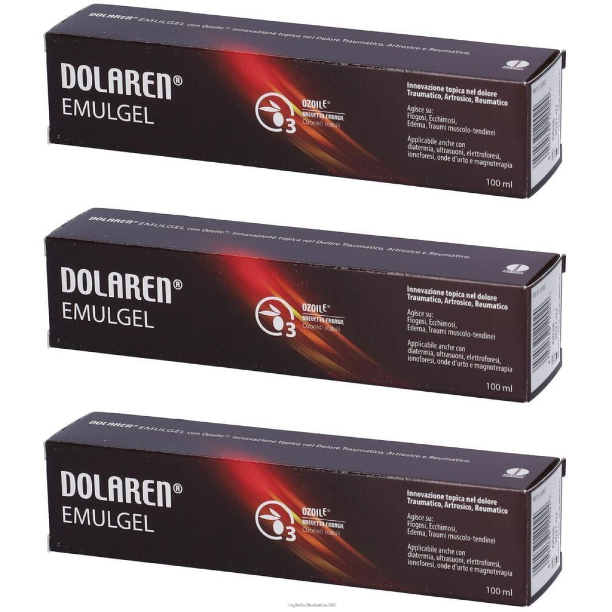 Compra Online dolaren® emulgel erbagil 3x100 ml gel e Trova il miglior prezzo