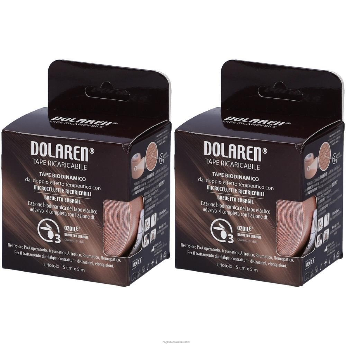 Compra Online Dolaren Tape Ricaricabile Cerotto Terapeutico Beige Cm 5x5 M in Rotolo e Trova il miglior prezzo
