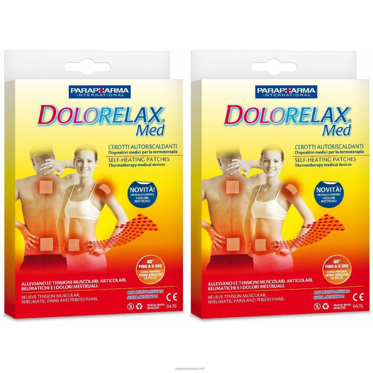 Compra Online dolorelax® cerotti autoriscaldanti set da 2 2x3 pz cerotto e Trova il miglior prezzo