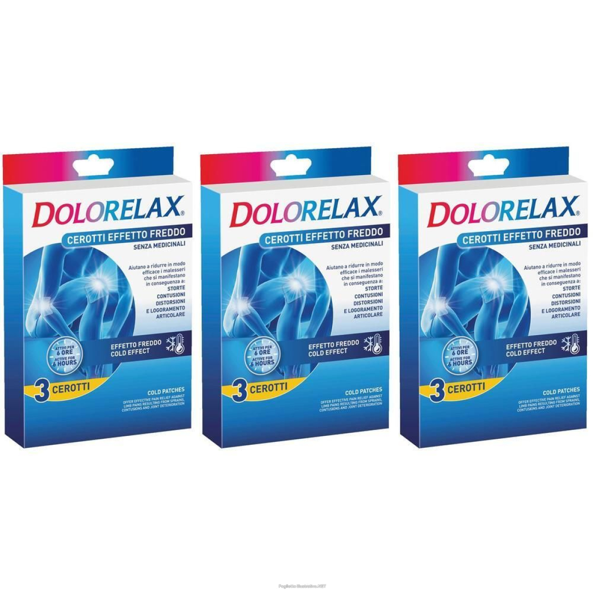 Compra Online dolorelax cerotti effetto freddo 3x1 st e Trova il miglior prezzo
