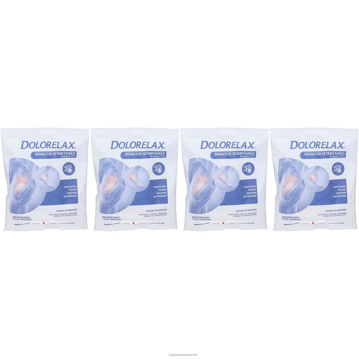 Compra Online dolorelax ghiaccio istantaneo set da 4 4x1 st e Trova il miglior prezzo