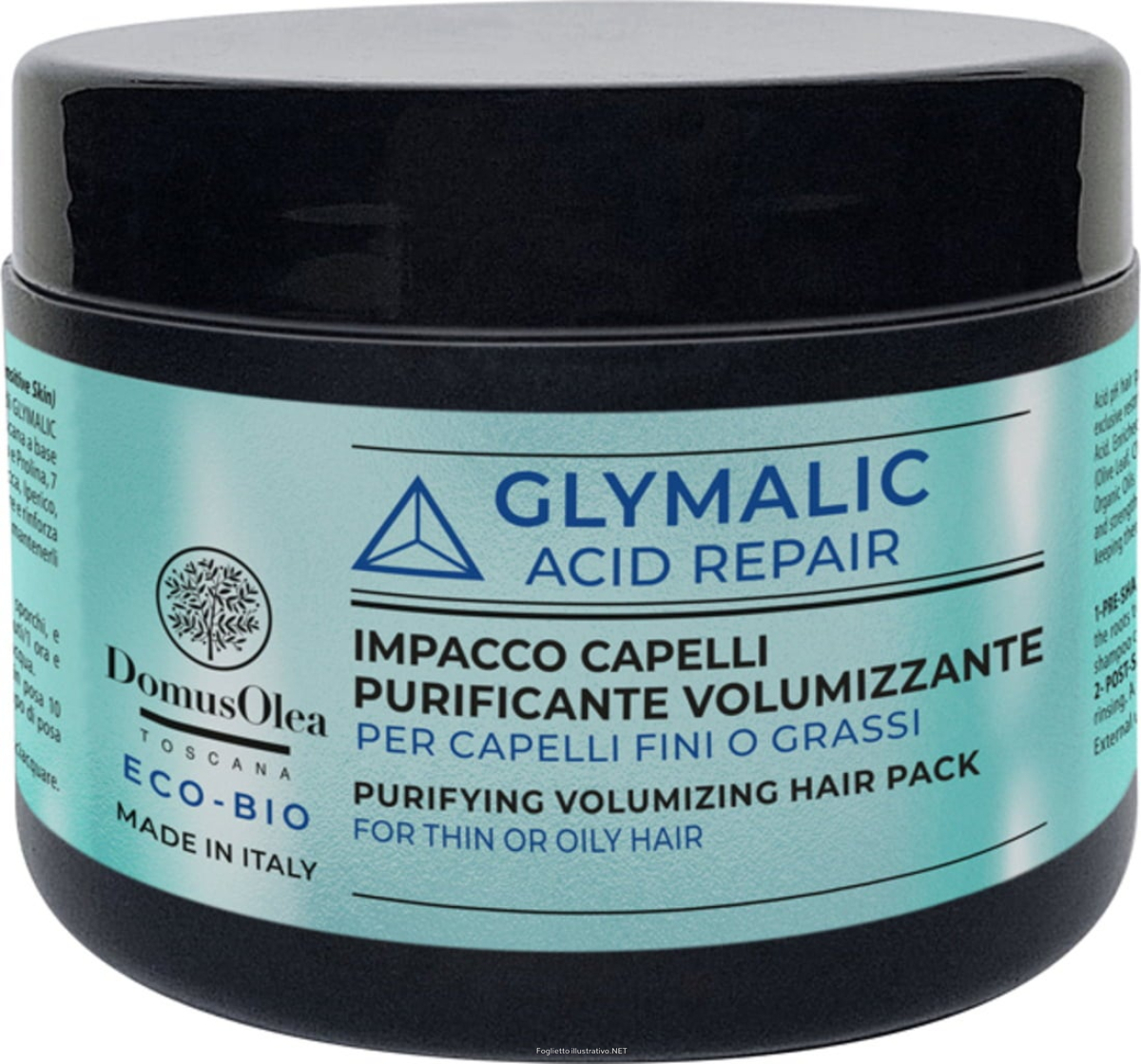 Compra Online domus olea toscana glymalic acid repair impacco capelli purificante volumizzante - 250 ml e Trova il miglior prezzo