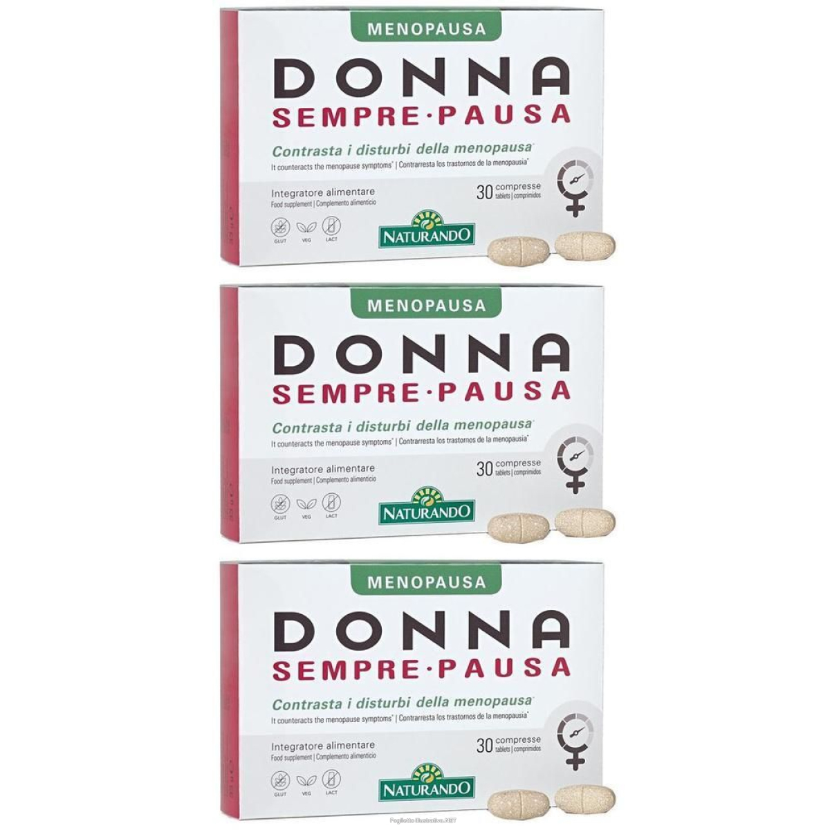 Compra Online donna sempre pausa 30 compresse 3x30 pz e Trova il miglior prezzo