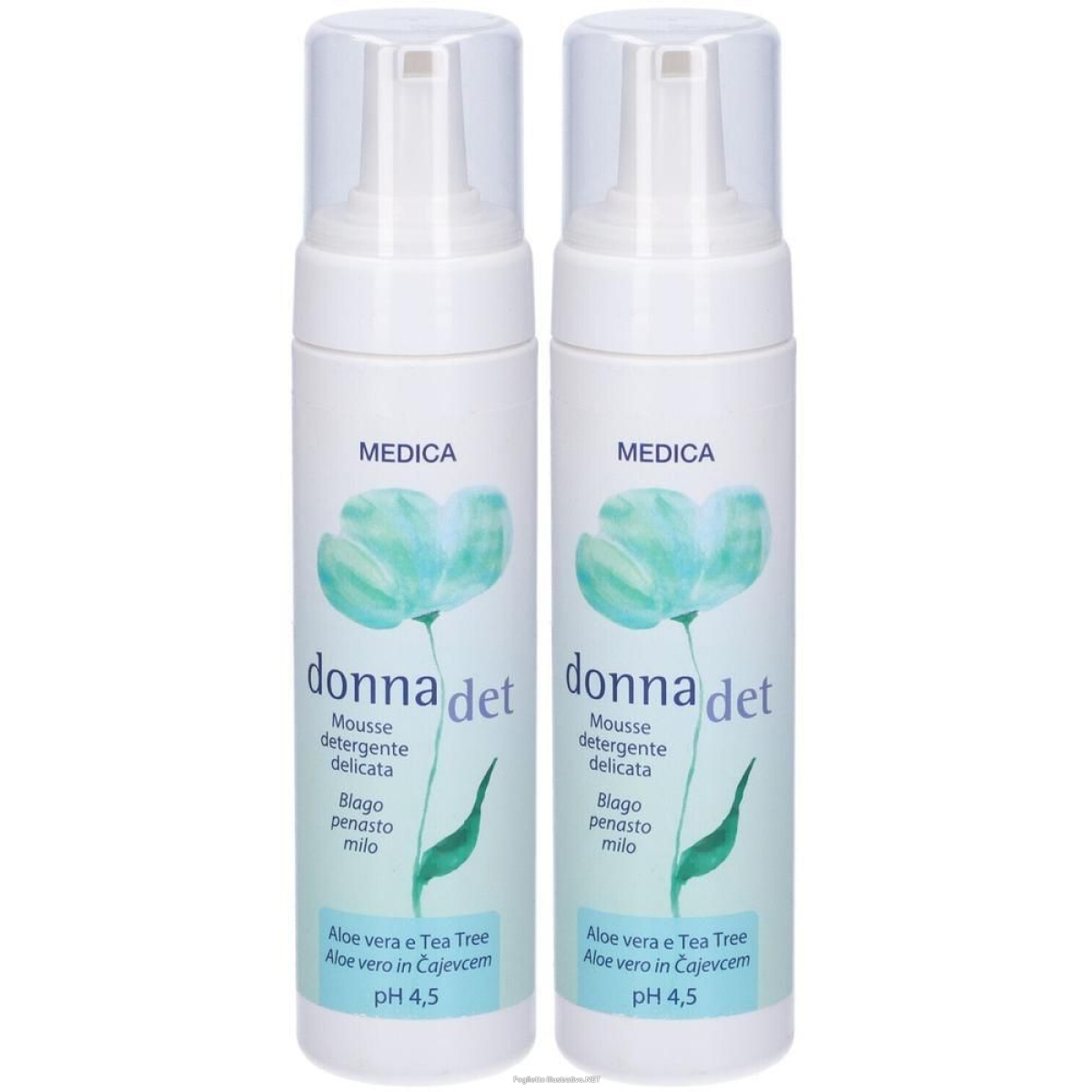 Compra Online donnadet mousse detergente 200 ml 2x200 ml e Trova il miglior prezzo
