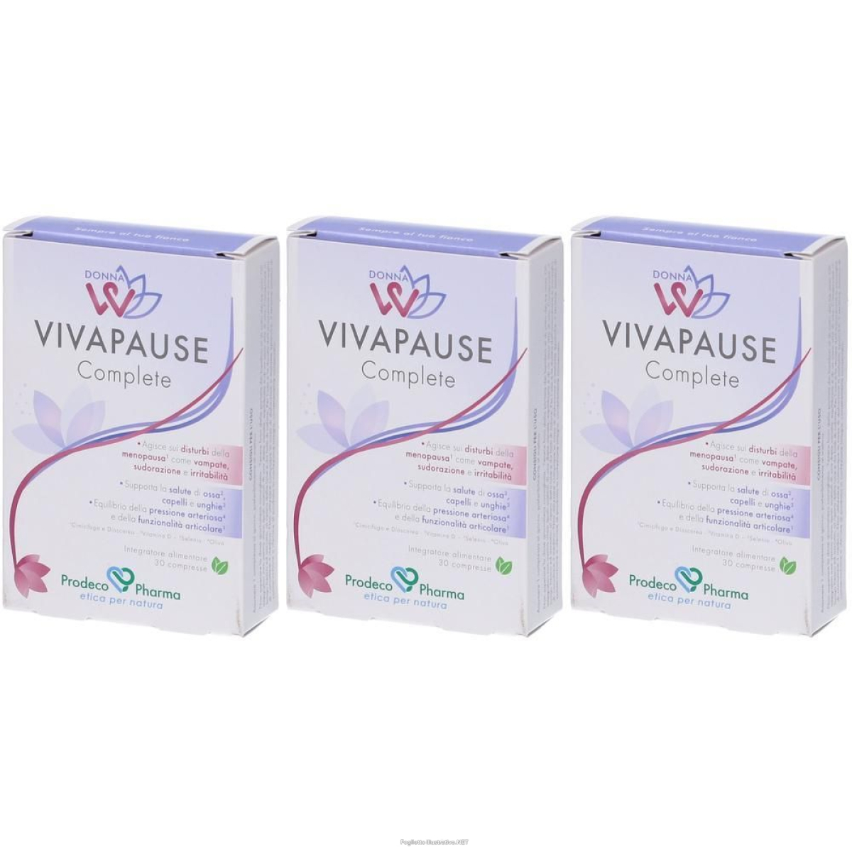 Compra Online donnaw vivapause complete 30 compresse 3x30 g e Trova il miglior prezzo