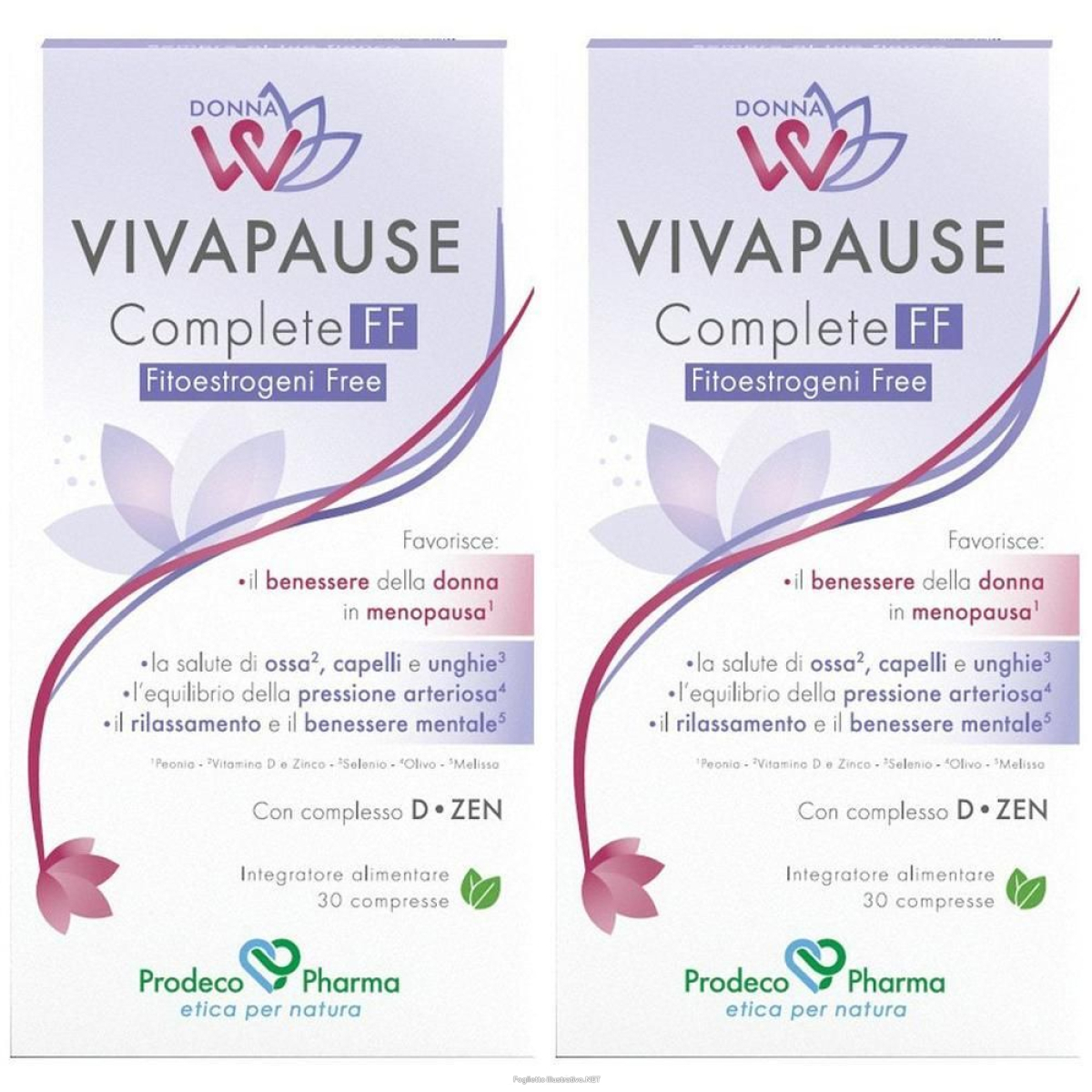 Compra Online donnaw vivapause complete ff 30 compresse 2x36 g e Trova il miglior prezzo