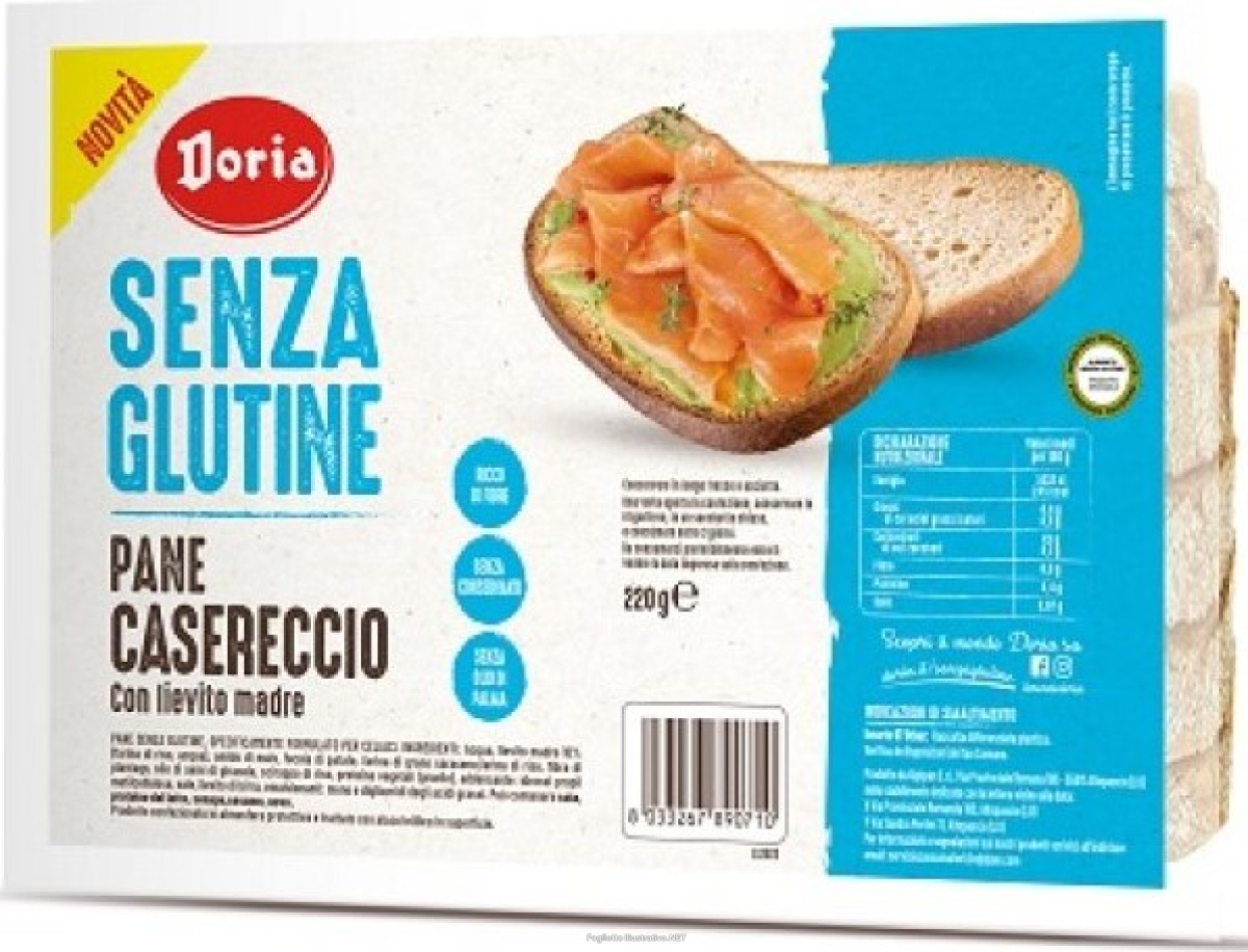 Compra Online doria pane casereccio senza glutine 220 grammi e Trova il miglior prezzo