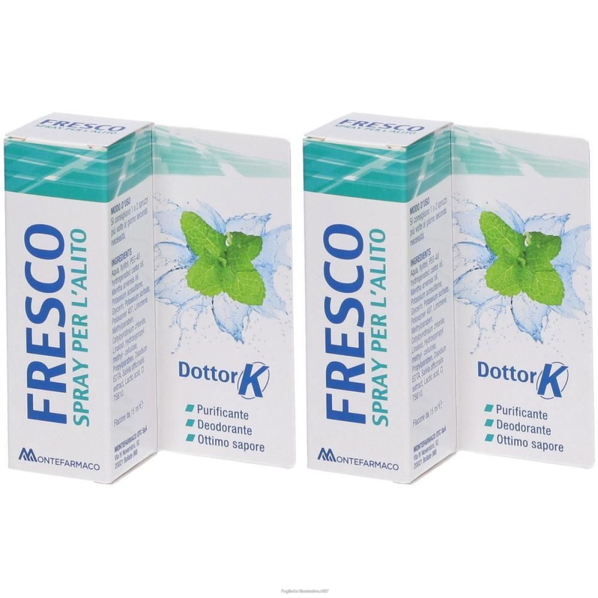 Compra Online dottor k fresco spray per l'alito 2x15 ml e Trova il miglior prezzo