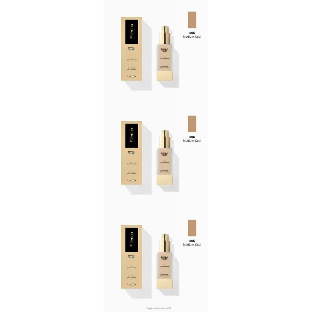 Compra Online Double Filler 12 Hyaluronic Acids Bare Natural Skin Fondotinta Colore e Trova il miglior prezzo
