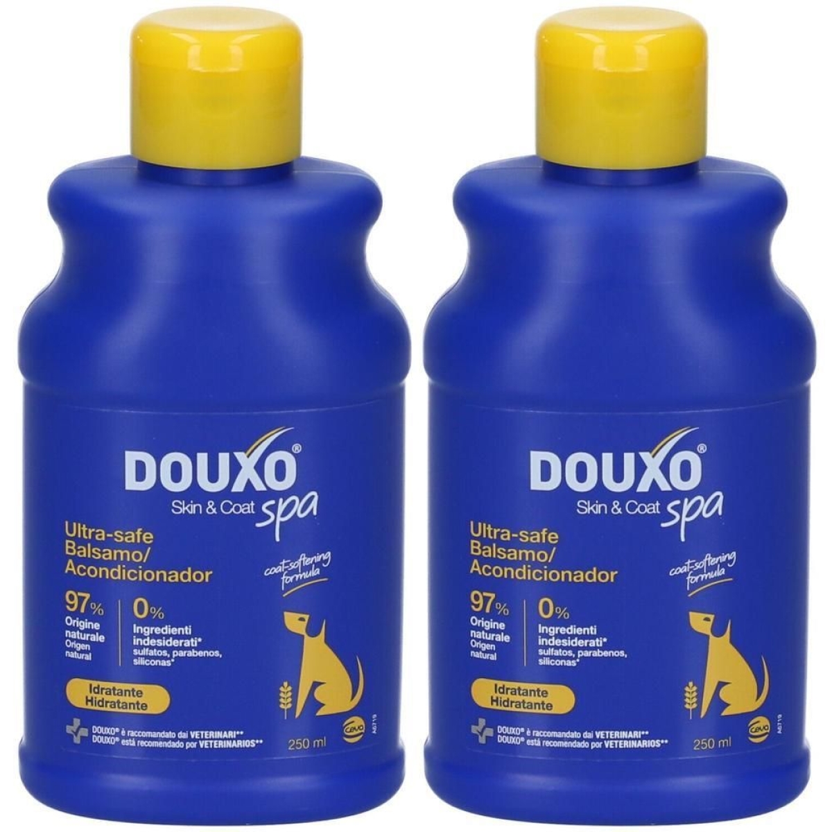 Compra Online Douxo spa balsamo per cani 2x250 ml e Trova il miglior prezzo