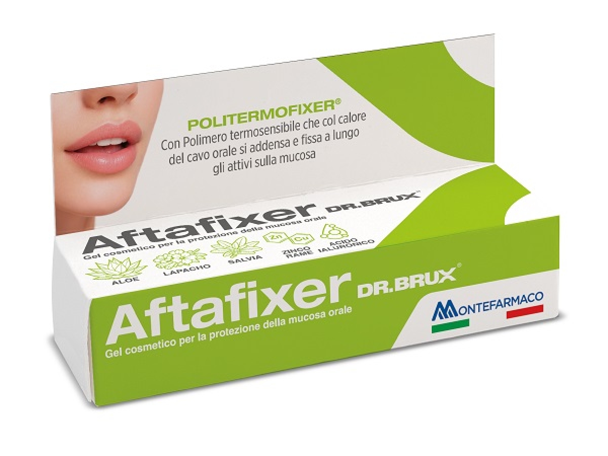 Compra Online Dr.brux aftafixer gel cosmetico per la protezione della mucosa orale 8ml e Trova il miglior prezzo