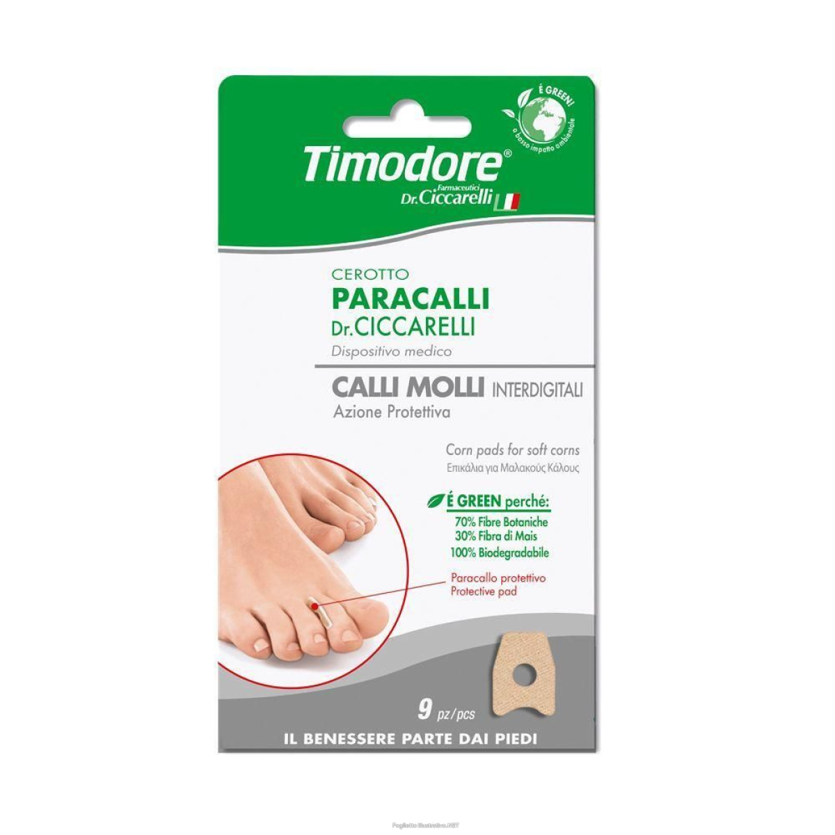 Compra Online dr. ciccarelli timodore cerotto paracalli 4x9 st e Trova il miglior prezzo
