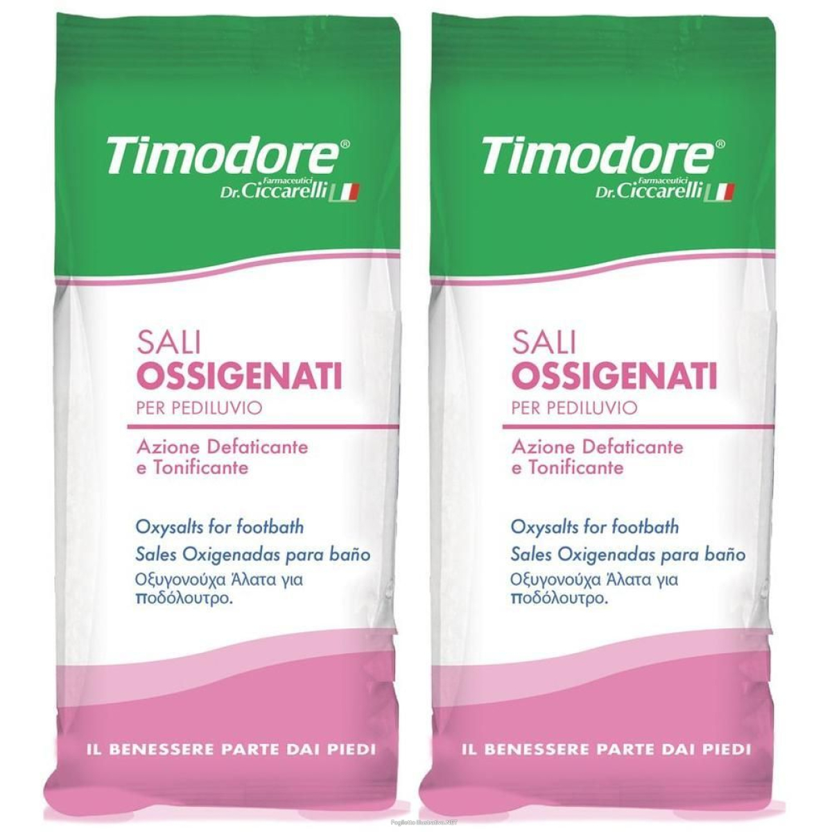 Compra Online dr. ciccarelli timodore sali ossigenati per pediluvio 2x400 g pediluvi e Trova il miglior prezzo