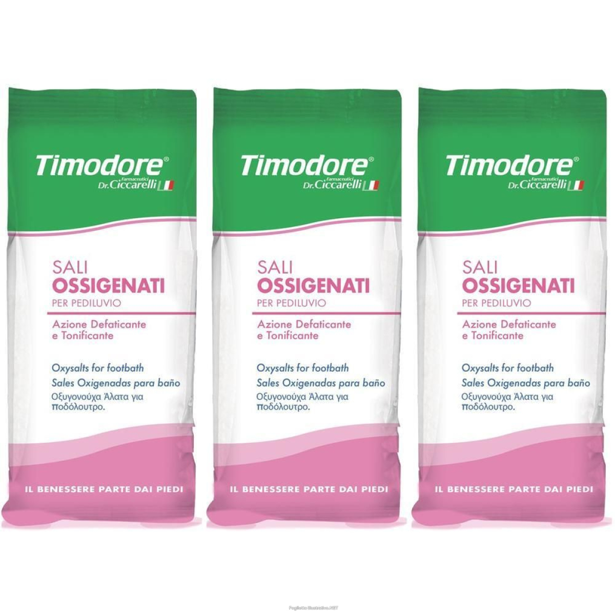 Compra Online dr. ciccarelli timodore sali ossigenati per pediluvio 3x400 g pediluvi e Trova il miglior prezzo
